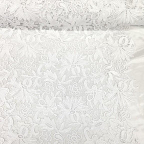 Bell Flower Guipure French Venice Lace Fabric